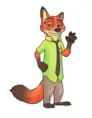 How to Draw Nick Wilde Zootopia