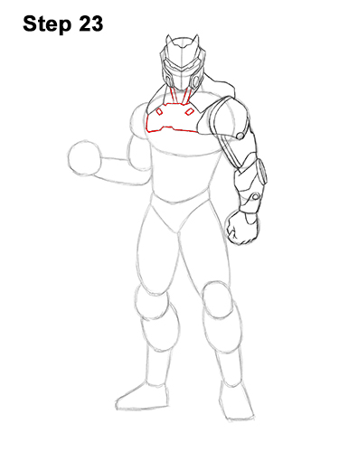 Draw Omega Fortnite 23 How to Draw Omega Skin Fortnite Battle Royale 23