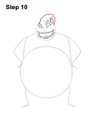 Draw Oogie Boogie Nightmare Before Christmas 10 How to Draw Halloween Oogie Boogie Nightmare Before Christmas 10