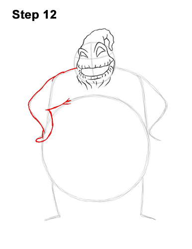 Draw Oogie Boogie Nightmare Before Christmas 12 How to Draw Halloween Oogie Boogie Nightmare Before Christmas 12