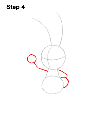How to Draw Oswald the Lucky Rabbit Disney 4