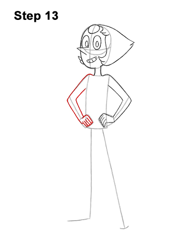 Draw Pearl Steven Universe Gem 13 How to Draw Pearl Steven Universe Full Body 13