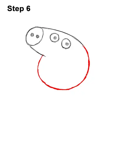 Draw Peppa Pig 6 How to Draw Peppa Pig Cartoon 6