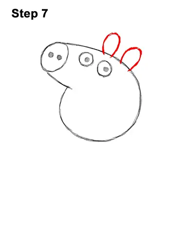 Draw Peppa Pig 7 How to Draw Peppa Pig Cartoon 7