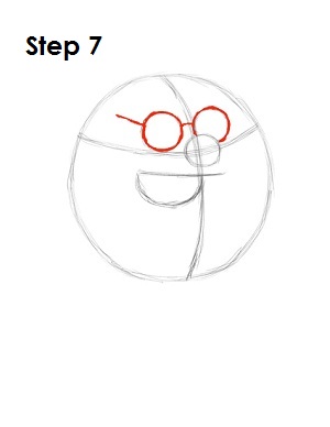 How to Draw Peter Griffin Step 7 How to Draw Peter Griffin Step 7