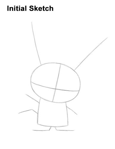 Draw Pichu Yellow Pokemon Guidelines How to Draw Pichu Pikachu Yellow Guides Lines