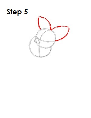 How to Draw Piglet Step 5 Draw Piglet Step 5