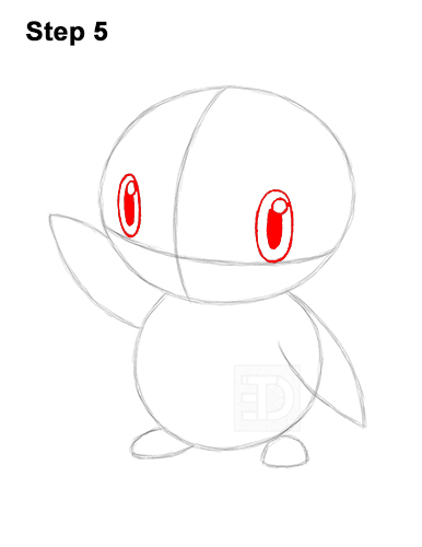 Draw Piplup Pokemon 5 How to Draw Piplup Pokemon Full Body 5