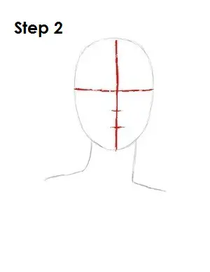How to Draw Pocahontas Step 2