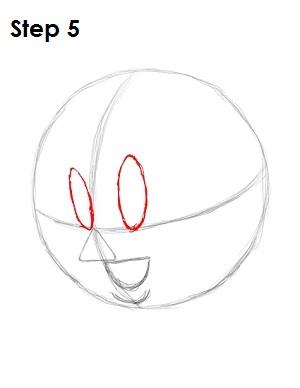 Draw Porky Pig Step 5