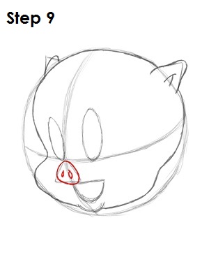 Draw Porky Pig Step 9 Draw Porky Pig Step 9