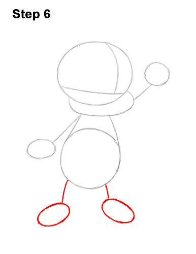 How to Draw Porky Pig Full Body Looney Tunes 6