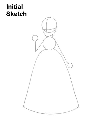 Draw Princess Peach Super Mario Guidelines How to Draw Princess Peach Full Body Nintendo Guides Lines