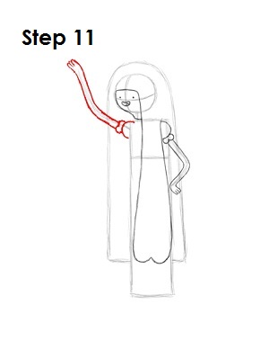Draw Princess Bubblegum Step 11 Draw Princess Bubblegum Step 11