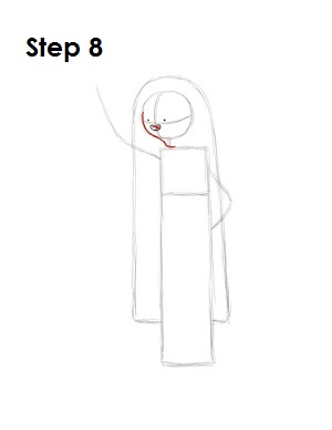 Draw Princess Bubblegum Step 8 Draw Princess Bubblegum Step 8