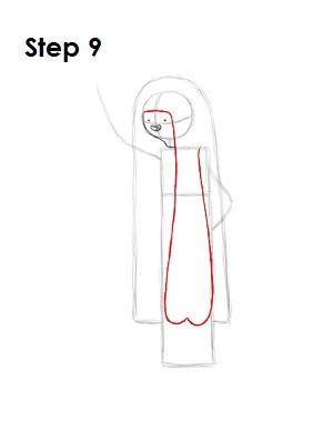 Draw Princess Bubblegum Step 9 Draw Princess Bubblegum Step 9