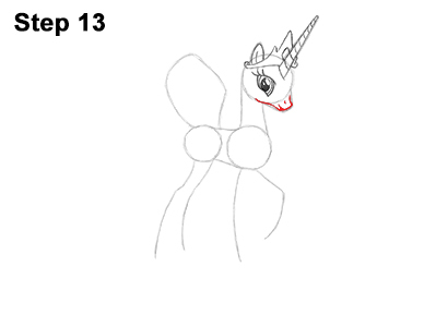 Princess Celestia Drawing 13 Draw Princess Celestia 13