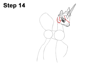 Princess Celestia Drawing 14 Draw Princess Celestia 14