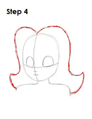 Draw Princess Daisy Step 4