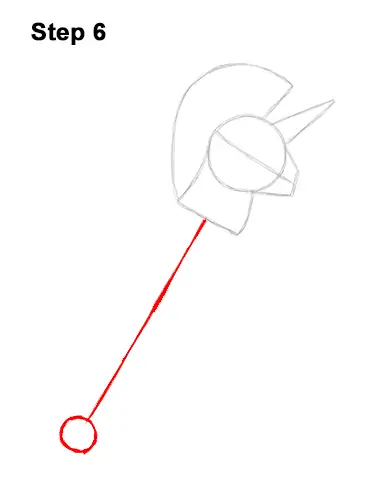 How to Draw Fortnite Rainbow Smash Pickaxe Unicorn 6