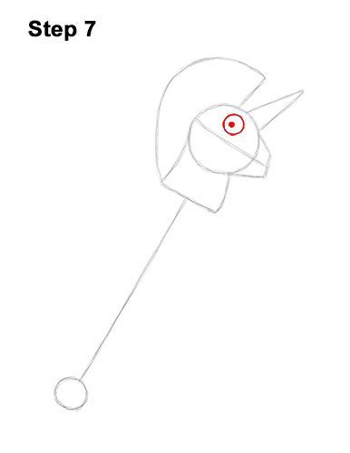 How to Draw Fortnite Rainbow Smash Pickaxe Unicorn 7