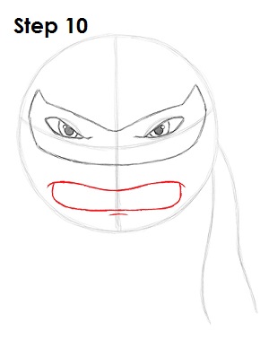 Raphael Teenage Mutant Drawing 10 Draw Raphael Ninja Turtle 10