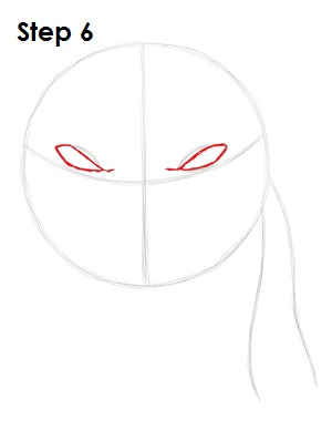 Raphael Teenage Mutant Drawing 6 Draw Raphael Ninja Turtle 6
