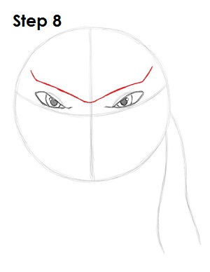 Raphael Teenage Mutant Drawing 8 Draw Raphael Ninja Turtle 8