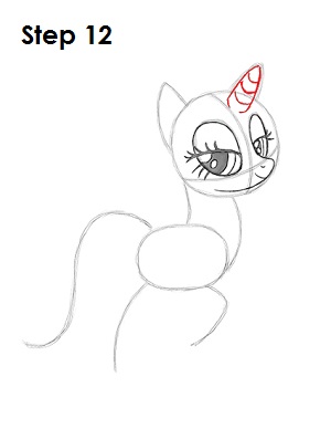 Rarity My Little Pony 12 Draw Rarity Pony 12