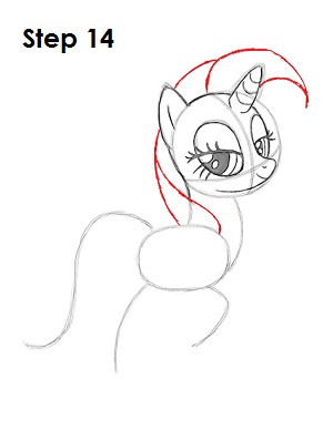 Rarity My Little Pony 14 Draw Rarity Pony 14