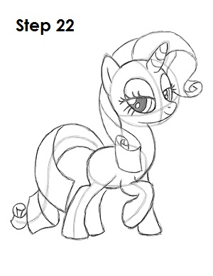 Rarity My Little Pony 22 Draw Rarity Pony 22