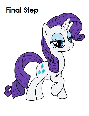 Rarity My Little Pony Draw Rarity Pony
