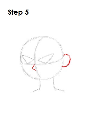 How to Draw Robin Step 5