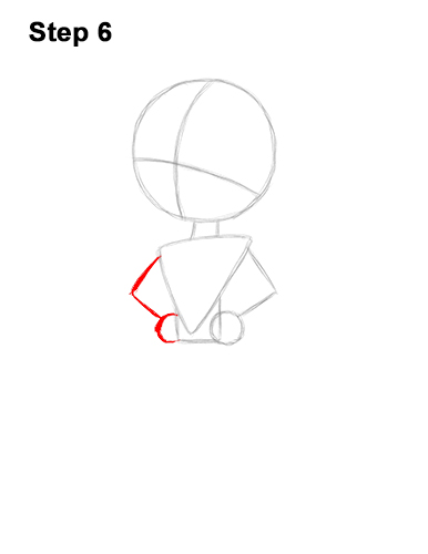 How to Draw Robin Teen Titans Go Full Body 6