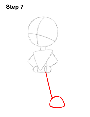 How to Draw Robin Teen Titans Go Full Body 7