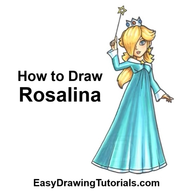Draw Nintendo's Rosalina How to Draw Rosalina Nintendo