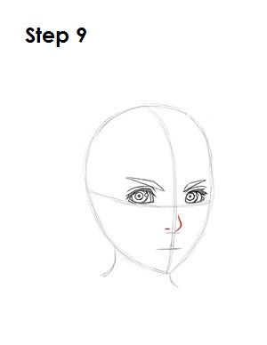 How to Draw Roxas Step 9