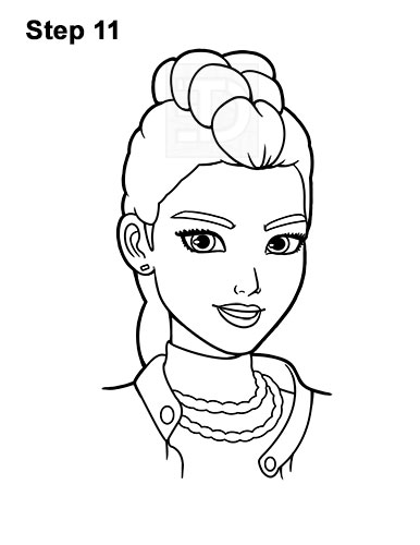How to Draw Rumi - Step 11