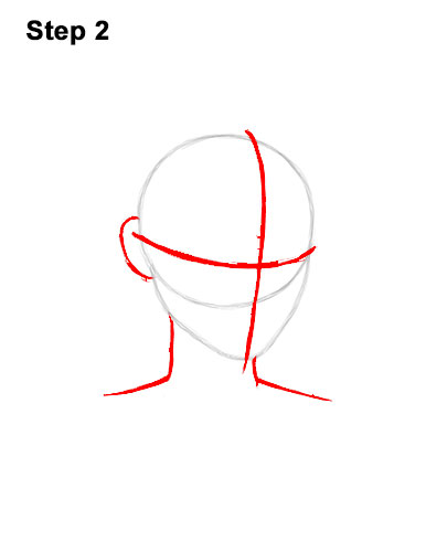 How to Draw Rumi - Step 2