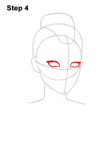 How to Draw Rumi - Step 4