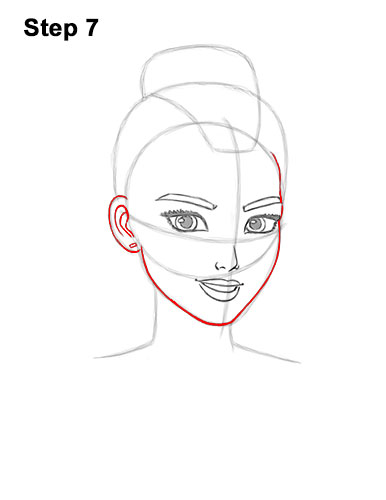 How to Draw Rumi - Step 7