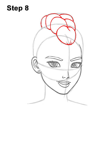 How to Draw Rumi - Step 8
