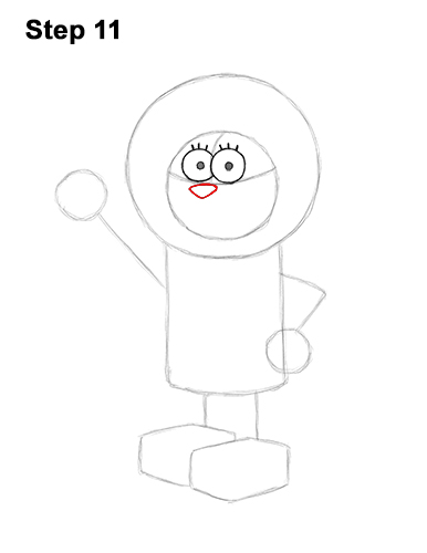 How to Draw Sandy Cheeks SpongeBob SquarePants 11
