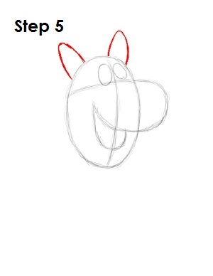 How to Draw Scooby-Doo Step 5