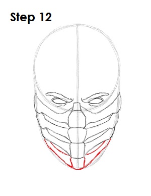 Draw Scorpion 12