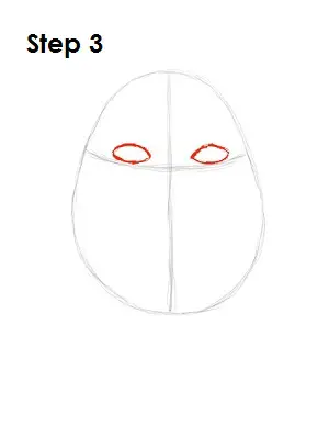 How to Draw Shrek Step 3