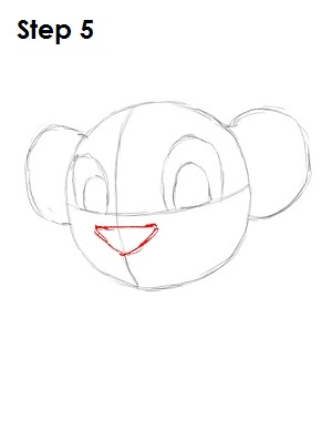 Draw Simba Step 5