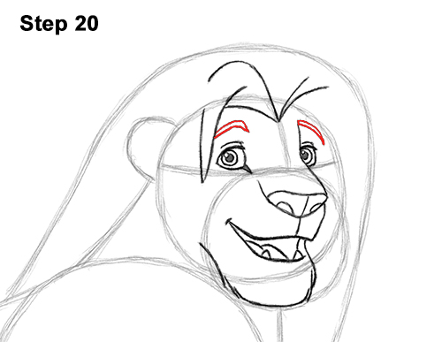 Simba Grown Up Lion King Drawing 20 Draw Adult Grown Up Simba Lion King Disney 20