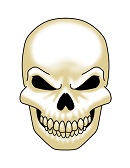 How to Draw Scary Halloween Skull