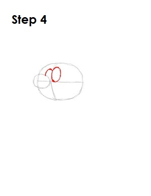 How to Draw a Smurf Step 4